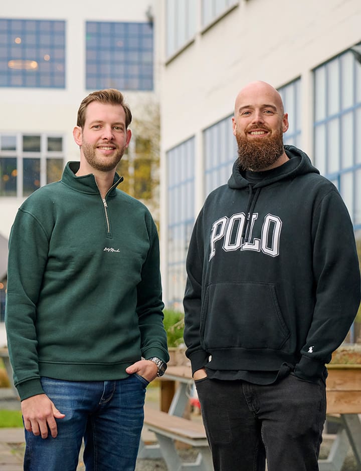 Philip Kamsteeg en Peter ten Hoor