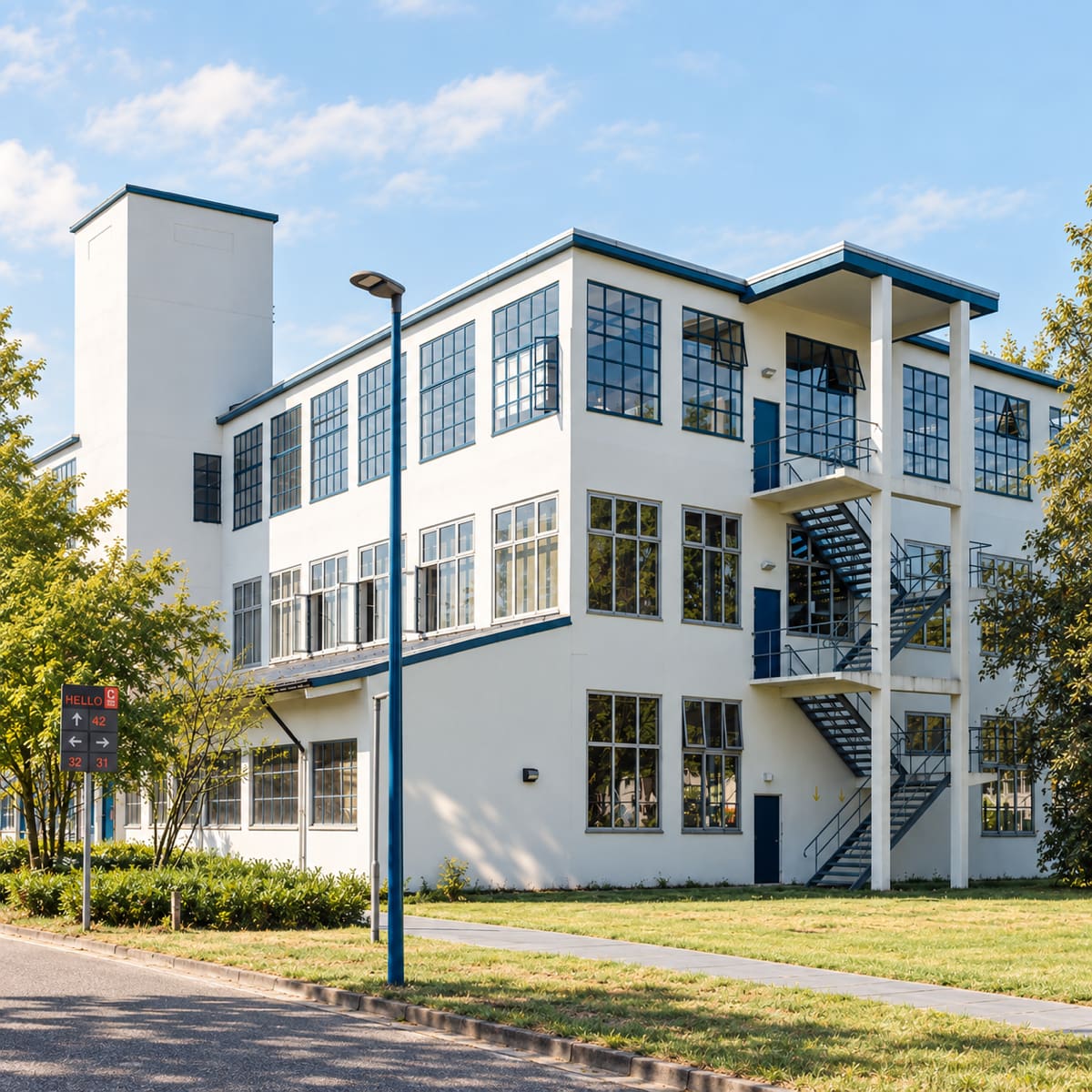 Bata-gebouw in Best
